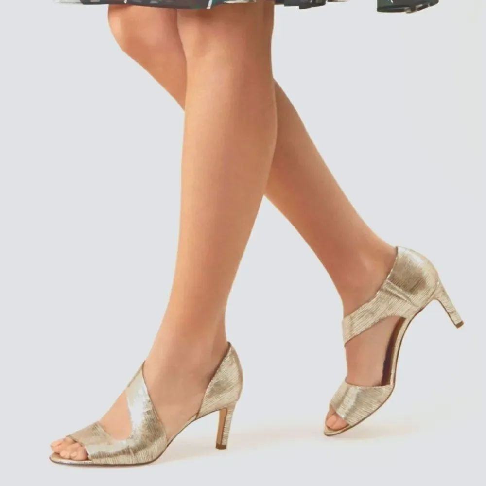 NINE WEST OPEN TOE HIGH HEEL STILETTOS PUMP SANDAL